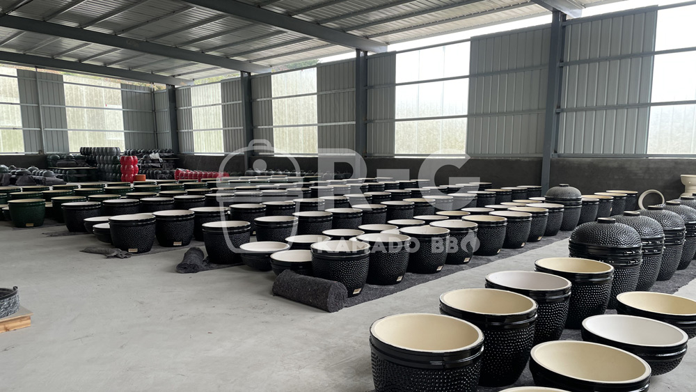 Best-Ceramic-Kamado-BBQ-Grill-manufacturer-producer-supplier-production-Assembly-workshop