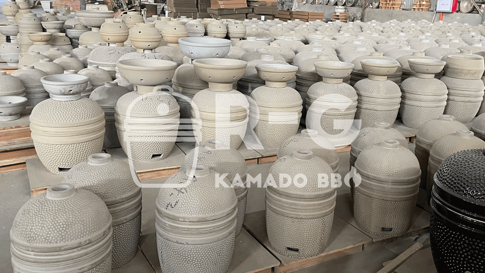 Best-Ceramic-Kamado-BBQ-Grill-manufacturer-producer-supplier-production-line