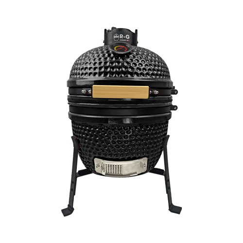 aldi lidl mini 13 inch black ceramic kamado grill factory manufacturer (4)